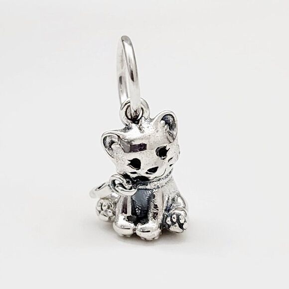 Pandora Sweet Cat Dangle Charm - Picture 1 of 5